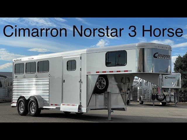 Preview image of 2024 Cimarron Norstar 3 Horse Gooseneck youtube video