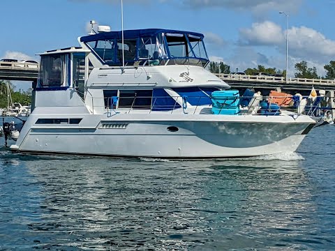"Touring 'C'est La Vie': Inside the 1997 Carver 405 Aft Deck Motor Yacht" Great Loop Ready