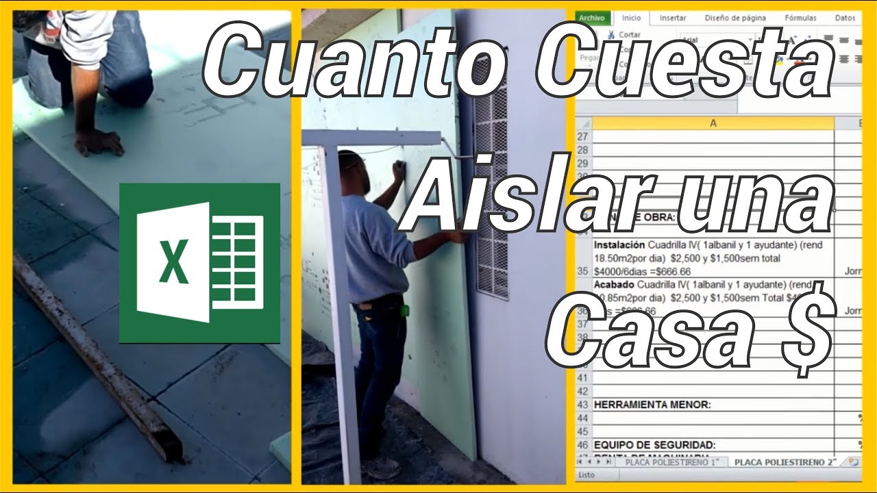 CUANTO CUESTA AISLAR UNA CASA