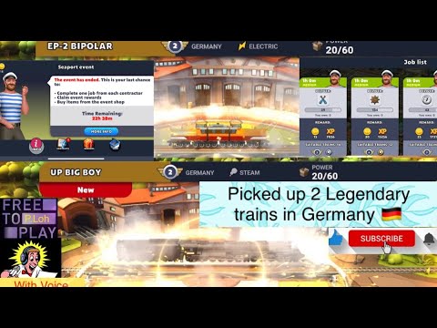 TrainStation 2 🚆#743: Evento Seaport terminou 🥈 2xLegendary na 🇩🇪Alemanha😃 EP-2 Bipolar & UP Big Boy