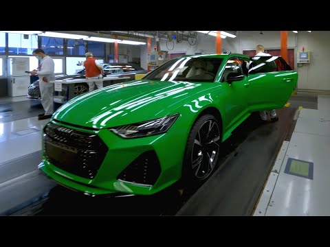 Audi A6, A7 & A8 PRODUCTION in Germany | Paint, Welding & Apprenticeship