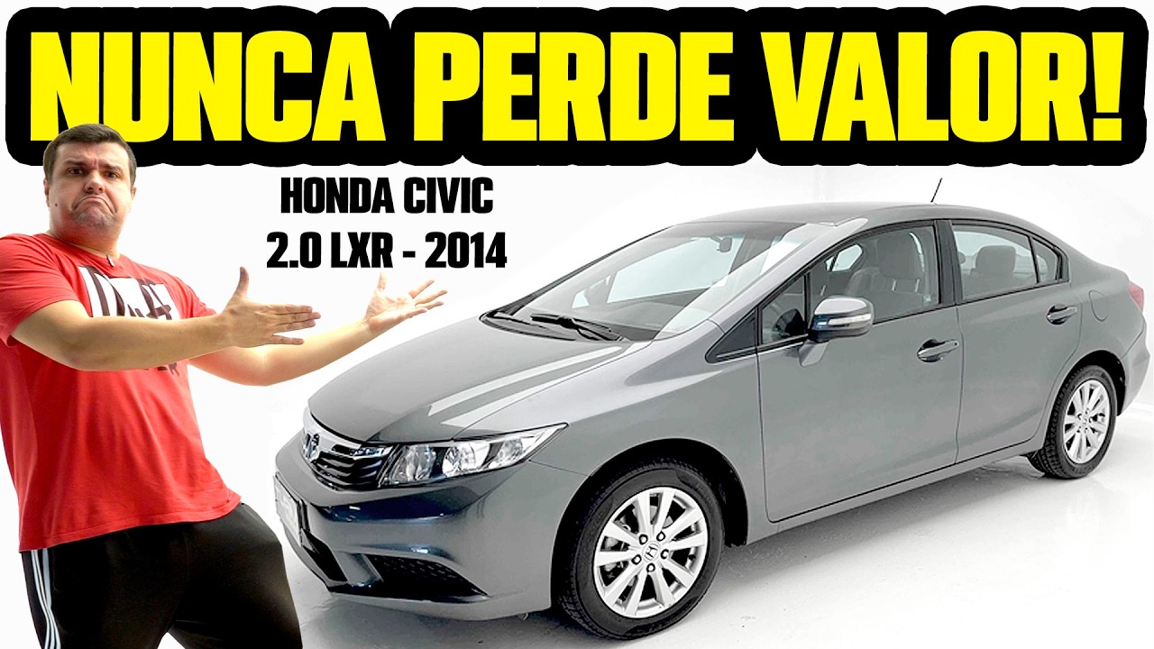 CIVIC 2.0 LXR - CARRÃO JAPONÊS ABAIXO de R$70 MIL! DEFEITOS, PREÇO e CONSUMO! (Avaliação)