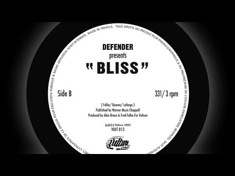Defender - Bliss (Official) [Alan Braxe & Fred Falke]