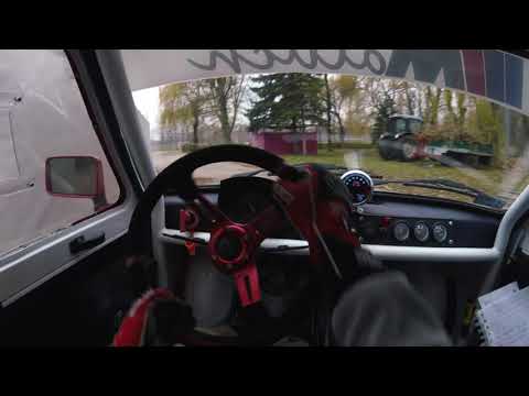 Opioła / Grabowska  - Fiat 126 Onboard OS 3 | Szombierki Rally Cup 2021 - 3 Runda