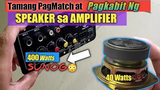 Download lagu PAANO ang Tamang Pagkabit Ng SPEAKER Sa AMPLIFIER | Paano e Match ang Speaker at Amplifier mp3 Download lagu PAANO ang Tamang Pagkabit Ng SPEAKER Sa AMPLIFIER | Paano e Match ang Speaker at Amplifier mp3