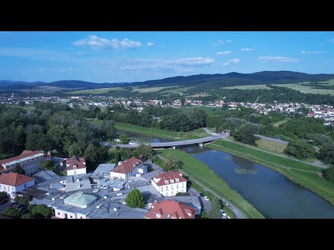 4K drone video of Beautiful Spa City Piestany (Slovakia) #piestany#spacitypiestany