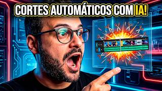 Esta ia FAZ CORTES VIRAIS AUTOMATICOS para Instagram Tiktok Youtube Kwai