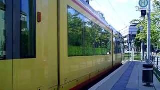 preview picture of video 'S-Bahn Heilbronn Pfühlpark'