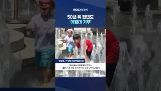벌써 강릉·울진까지?‥50년 뒤 한반도 '아열대 기후' #Shorts (MBC뉴스)