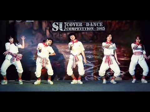 "Crayon BLINK" cover "Uh-ee(Crayon POP)+ABC ชักกระตุก" @ "Siam U Cover Dance Competition 2015"
