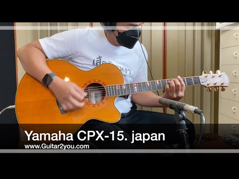 2009 Yamaha CPX15II Rosewood - Natural | Japan Custom Shop Compass Acoustic Guitar L.R. Baggs Pickup | OHSC image 26