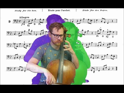 No. 9 - Feuillard - Études du Jeune Violoncelliste