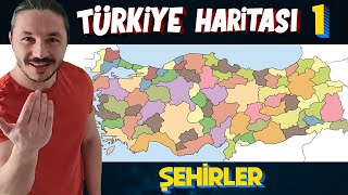 TÜRKİYE'NİN ŞEHİRLERİ OYUNU - Türkiye Harita Bilgisi Çalışması Kamp-1 