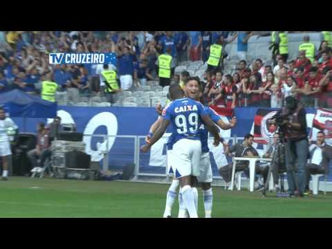 16/07/17 -  Gol de Sassá no empate Celeste em 1x1 com o Flamengo