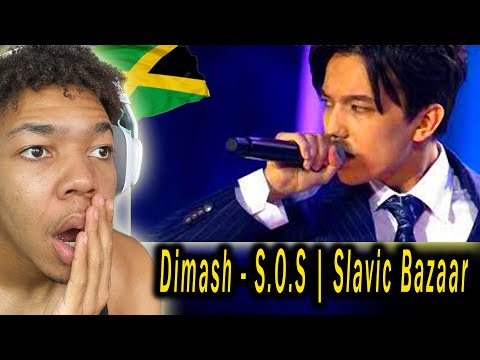 Jamaican Listens "Dimash - S.O.S | Slavic Bazaar" For The FIRST Time