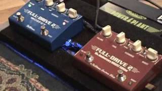 Fulltone Fulldrive 2 MOSFET vs Anniversary Mosfet guitar effects pedal shootout demo