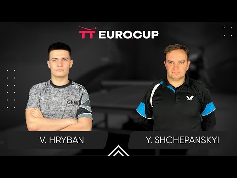 13:15 Vadym Hryban - Yurii Shchepanskyi 08.02.2024 TT Euro.Cup Ukraine Star. TABLE 3