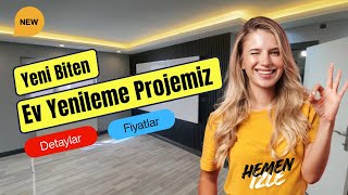 Eski Evi Tamamen Yeniledik! Son Hali & Ev Tadilat Dekorasyon Hizmetler