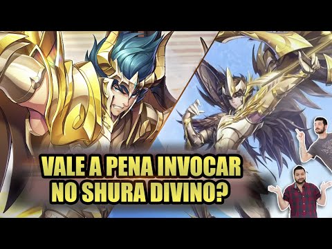 INVOCAR ou SKIPAR o SHURA de CAPRICÓRNIO DIVINO? VALE GASTAR GEMAS NELE? Saint Seiya Awakening