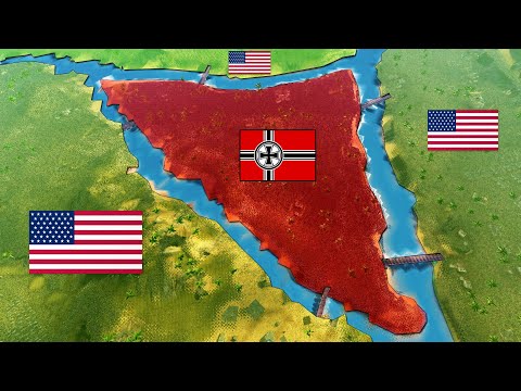 1 Million German Island Defense VS Entire WW2 US ARMY! - Ultimate Epic Battle Simulator 2 UEBS 2