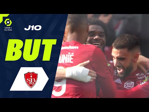 But Jérémy LE DOUARON (52' - SB29) STADE BRESTOIS 29 - PARIS SAINT-GERMAIN (2-3) 23/24