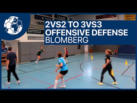 Defense Exercise - Handballtraining Björn Piontek | Handball inspires Blomberg [deutsch/english]