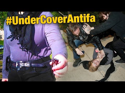UNDERCOVER IN ANTIFA: Their Tactics and Media Support Exposed! Video