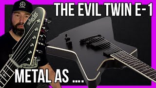 Video thumbnail for YOU CHOSE MY BEST GUITAR THE SCHECTER EVIL TWIN E-1 - SCHECTER SENT THE E-1 & ITS AWESOME! by Ninecore Neil