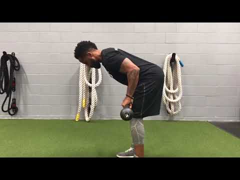 Steel Mace Exercises High Hinge Row