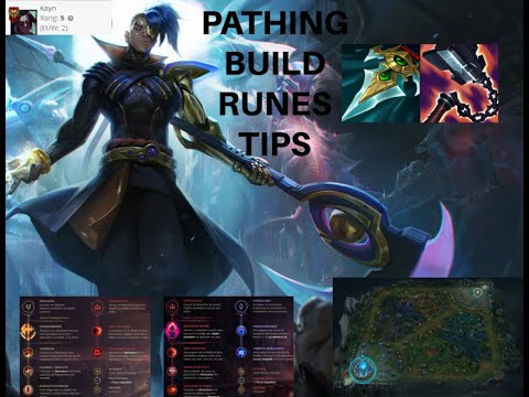 Guide Kayn, Rang 5 mondial et Grand Maître, patch 11.6  S11 , pathing, runes, build, tips etc ..