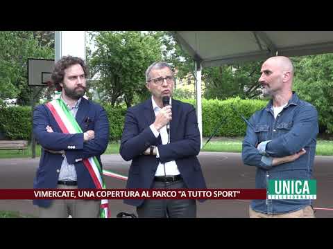 Vimercate, una copertura al parco ''A tutto Sport''