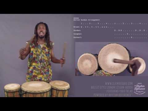 Kassa Ballet Dunun Lesson