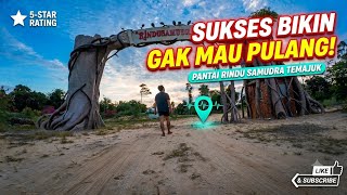 Download lagu RINDU SAMUDRA BEACH - TEMAJUK | The Hottest Destination (You Must Visit Here!) | Travel Vlog mp3
