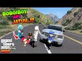 BOBOIOBOY KUASA API JATUH DARI MOBIL GTA 5 MOD BOBOIBOY