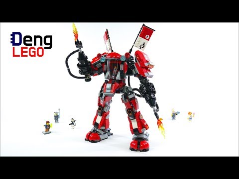 LEGO 70615 ★Ninjago Movie - Fire Mech★ Quick Build Video