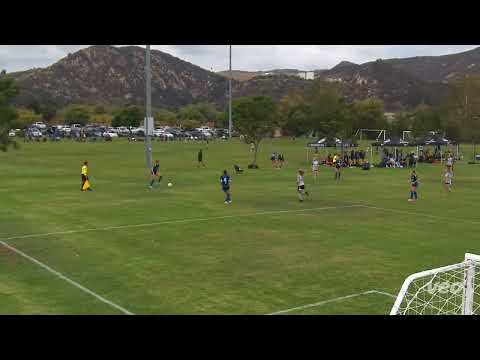 Ava Paolini #4 vs Del Mar Sharks ECNL 10-15-22   One Touch
