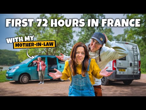 WE’VE GONE! UK to Europe with my mother - what could go wrong?! (Van Life Europe)