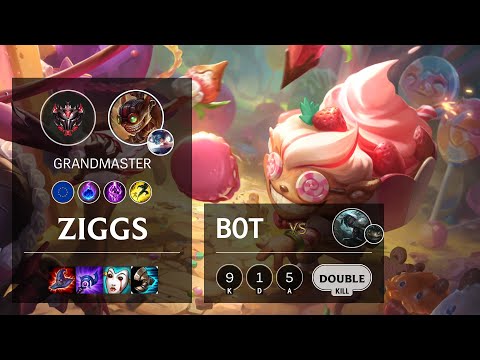 Ziggs Bot vs Senna - EUW Grandmaster Patch 10.20