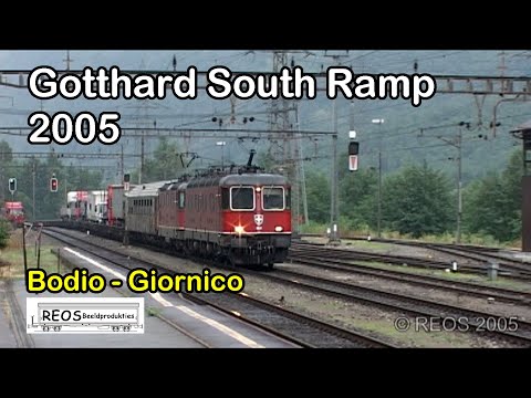 2005 [SDw] Gotthard South Ramp 2 of 7: Summer 2005: Bodio - Giornico - BEST Classic on YOUTUBE