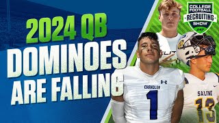The College Football Recruiting Show: 2024 QB Dominos Fall | South Carolina pushes for biggest FREAK