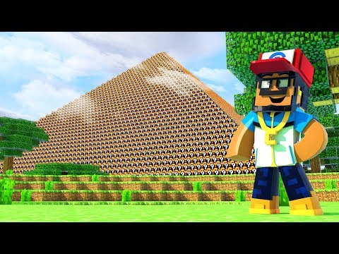 PIRÂMIDE DE LUCKY BLOCK NO TEMPLO DO ARCEUS - PIXELMON Ep.51 | Cris |
