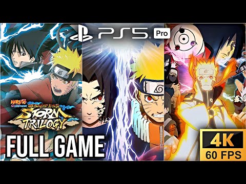 NARUTO SHIPPUDEN: Ultimate Ninja STORM Trilogy (PS5 PRO) FULL Game Walkthrough - 4K