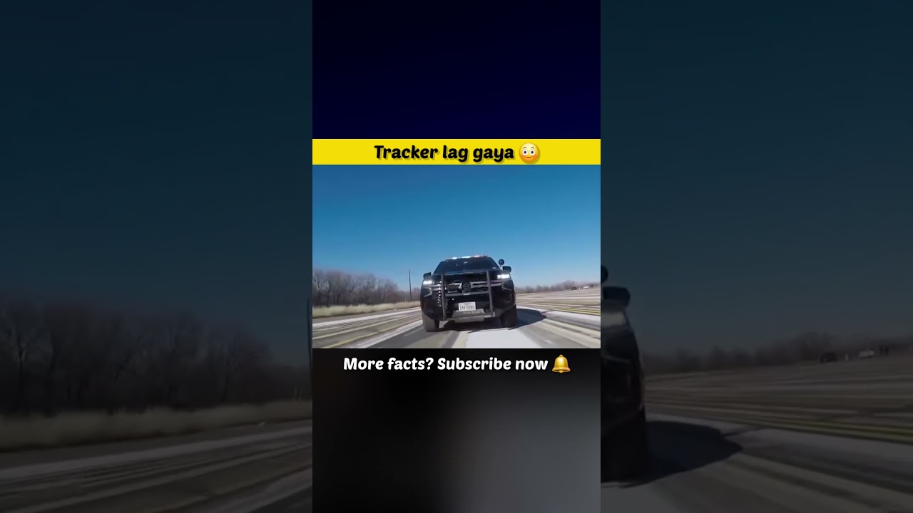 15 meter me chipak gaya tracker 😳 #facts #shorts #experimnent #science #trendingshorts