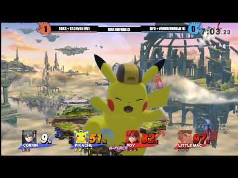 CounterPick: (Smash 4 Doubles - Grand Finals)  Ryo + WonderBread (L) vs. Ross + Tachyon (W)