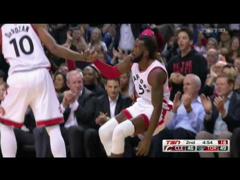 Raptors Highlights: Carroll's 4-Point Play - December 5, 2016