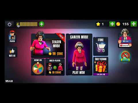 Scary teacher 3D , wah jahat kali gaes prank si guru jadi botak gaes