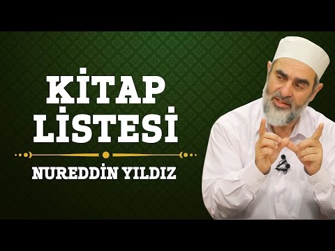 Kitap Listesi - Nureddin Yıldız - (Hayat Rehberi) - Sosyal Doku Vakfı