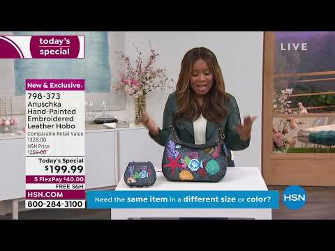 HSN | Anuschka Handbags 3rd Anniversary 07.28.2022 - 06 PM