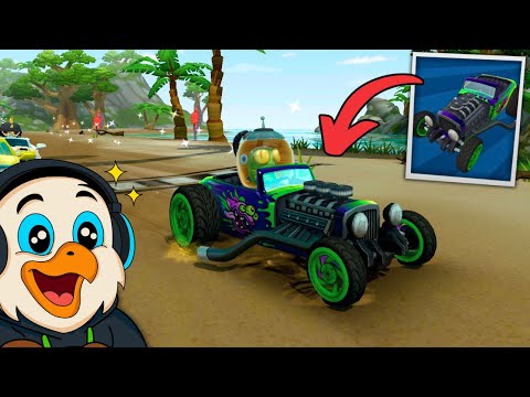 Usé la NUEVA pintura del HOLESHOT en Beach Buggy Racing 2… ¿DA SUPERPODERES?