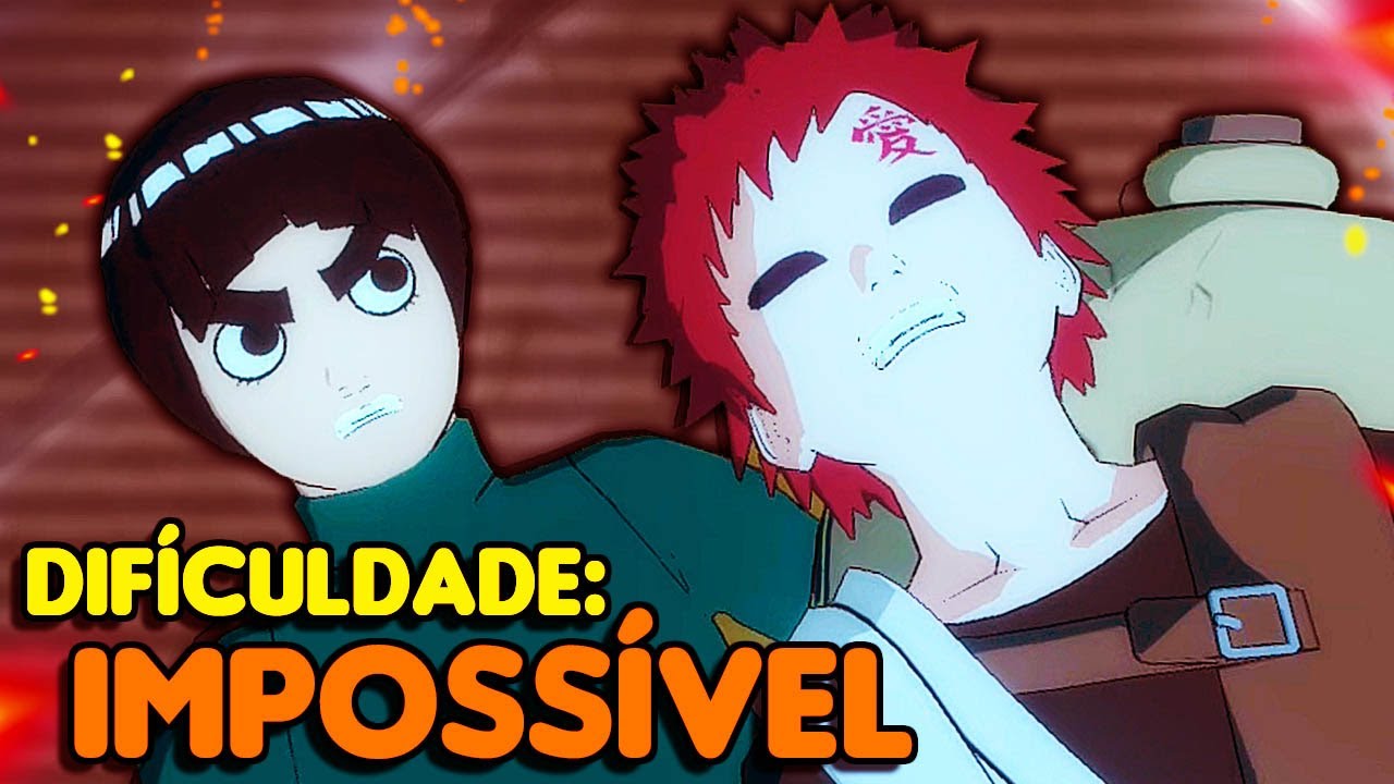 RECRIEI AS MAIS ÉPICAS BATALHAS DO NARUTO CLÁSSICO, MAS COM UMA CONDIÇÃO...